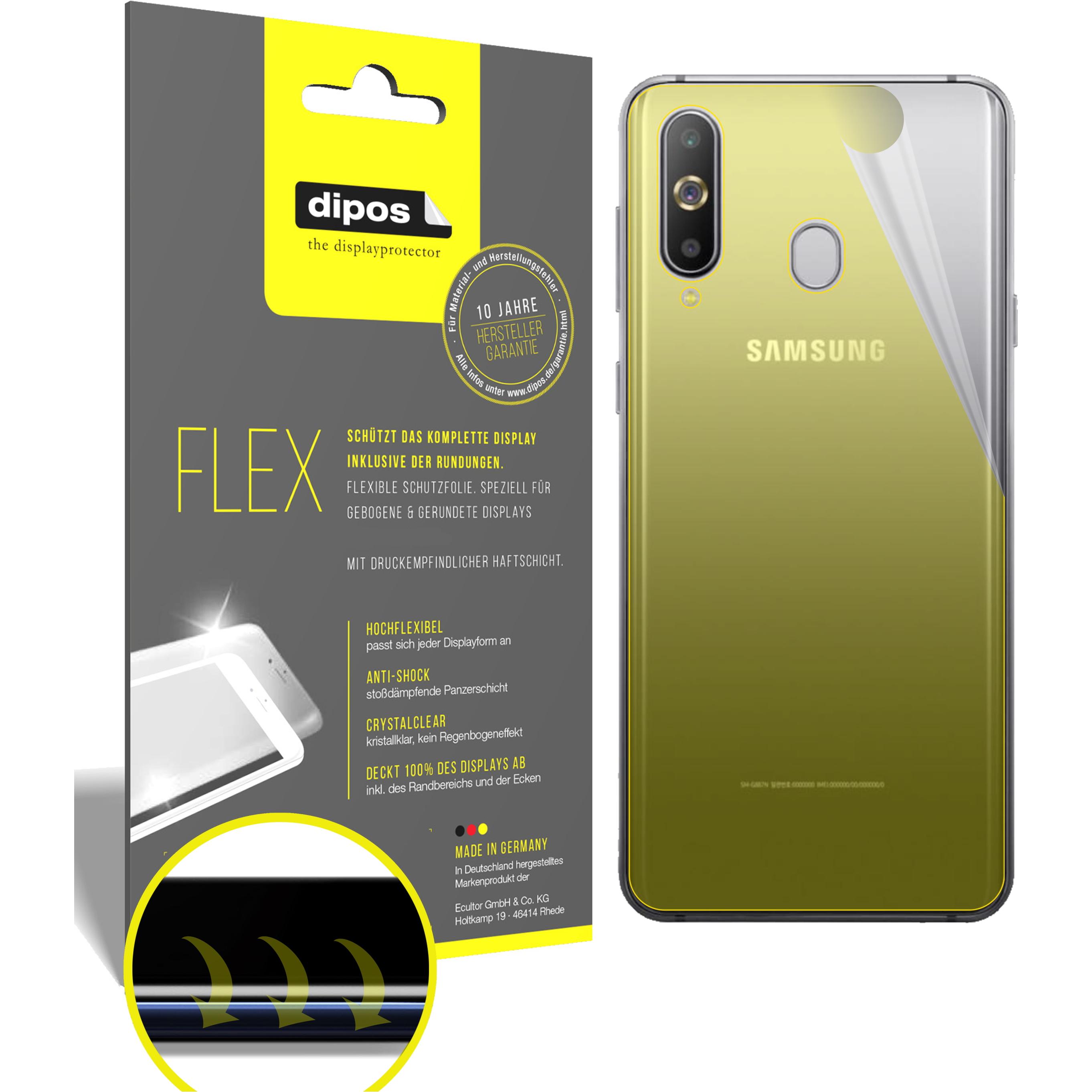 Dipos Displayschutzfolie Full-Cover 3D (3 Stück, Samsung Galaxy M40), Smartphone Schutzfolie, Transparent