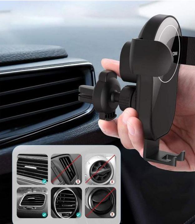 Produktbild Letscom KFZ Halter mit Wireless Ladepad Euro