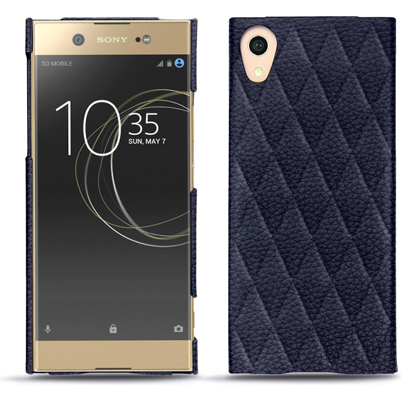 Noreve Lederschutzhülle (Sony Xperia XA1 Ultra), Smartphone Hülle, Violett