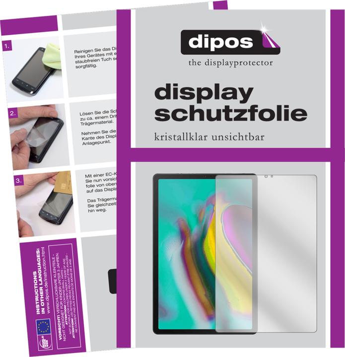 Produktbild Dipos Displayschutzfolie Crystalclear (2 Stück, Galaxy Tab A 10.1 (2019))
