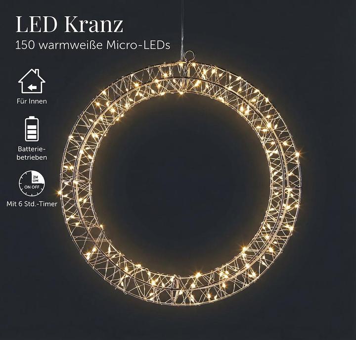 Produktbild Art Collection Lichter - Kranz 150 LED