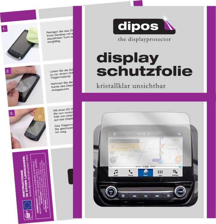 Actual product image Dipos Screen Protector Crystalclear