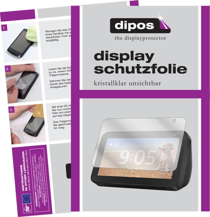 Produktbild Dipos Displayschutzfolie Crystalclear (2 Stück, Echo Show 5)