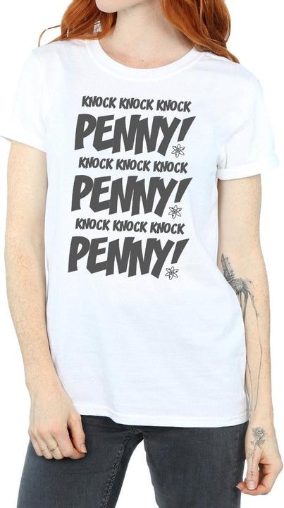 Immagine prodotto Dam Femmes/Ladies - Maglietta boyfriend in cotone Knock Knock Penny (3XL)