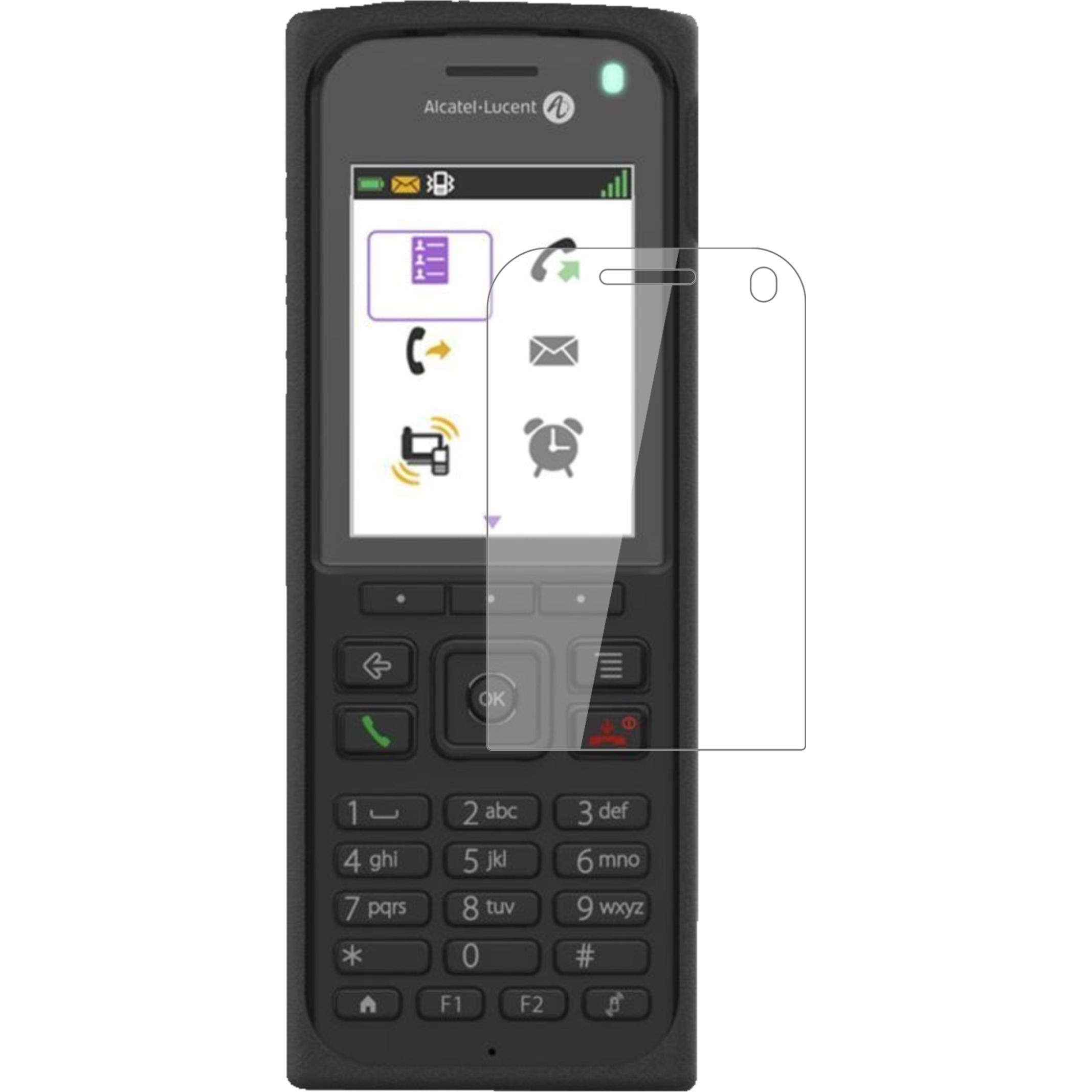 Thumbnail - Dipos Displayschutz Anti-Shock (2 Stück, Alcatel 8262), Smartphone Schutzfolie, Transparent