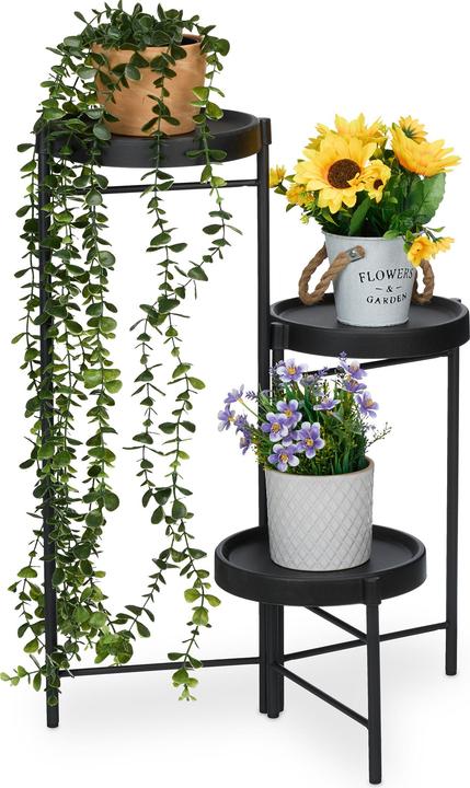 Actual product image Relaxdays Blumenregal