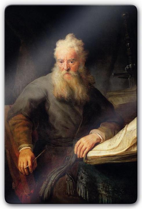 Trenddeko Rembrandt - Apostel Paulus (40 x 60 cm)