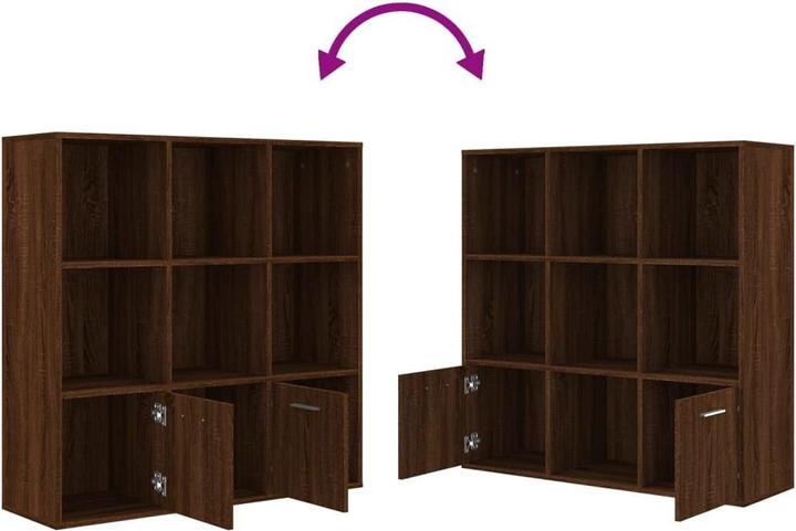 Immagine prodotto vidaXL Bücherschrank (98 x 30 x 98 cm)
