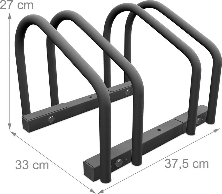 Actual product image Relaxdays Bicycle stand