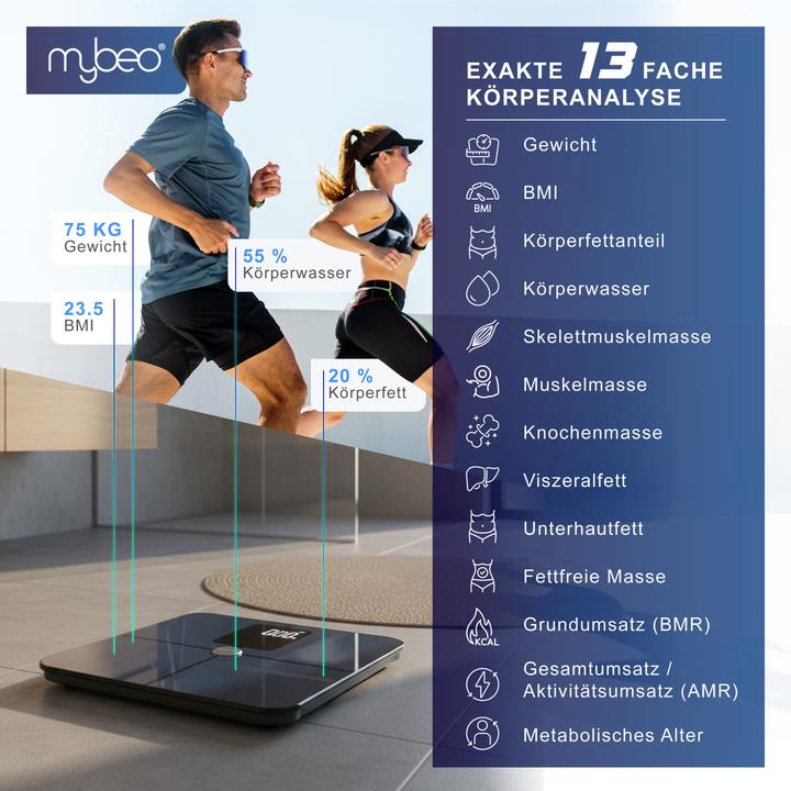 Immagine prodotto Mybeo Scala corporea (180 kg)