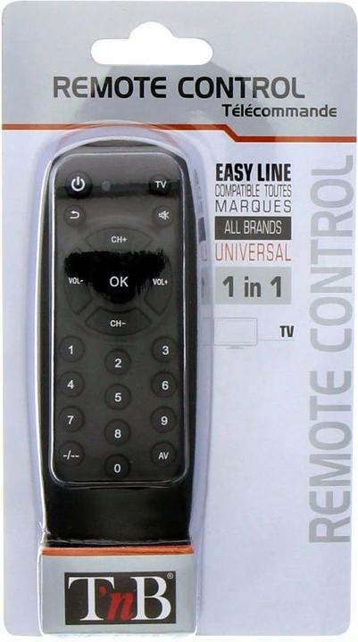 Produktbild T'nB Universalfernbedienung 1 in 1 (Universal Fernbedienung, Infrarot)