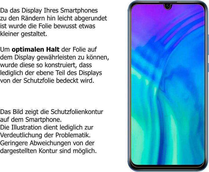 Actual product image Dipos Screen Protector Anti-Glare (1 pcs., Honor 20i)