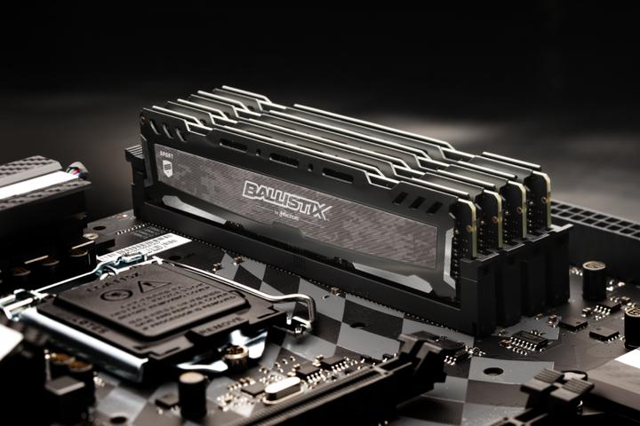 Produktbild Crucial Sport LT 8GB DDR4 3000 DIMM 288pin grey SR CL15 (1 x 8GB, 3000 MHz, DDR4-RAM, DIMM)