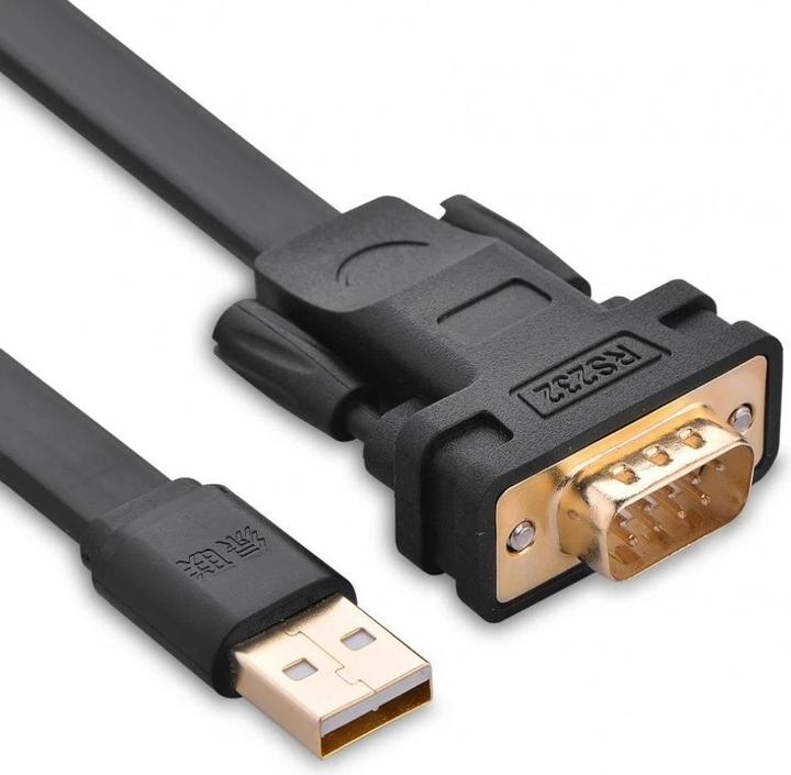 Image du produit Ugreen Câble USB 2.0 vers série DB9 RS232 DB9 USB (2 m)