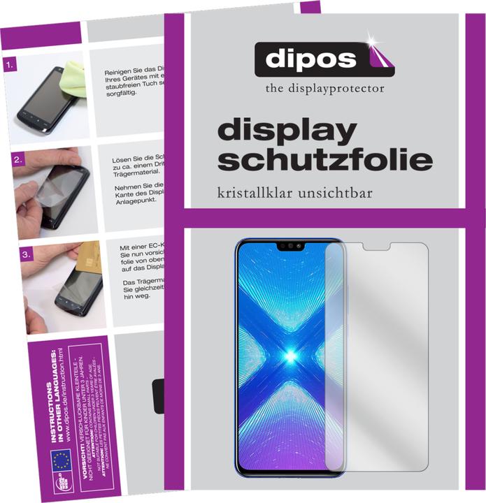 dipos I 2X Pellicola Protettiva Compatibile con Honor X8 5G