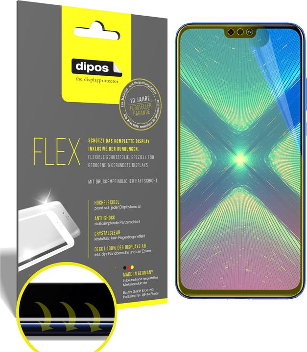 Dipos - 3x Pellicola Protettiva Compatibile Con Honor 8s Pellicola Di Protezione 3d Full Cover 4051837377502
