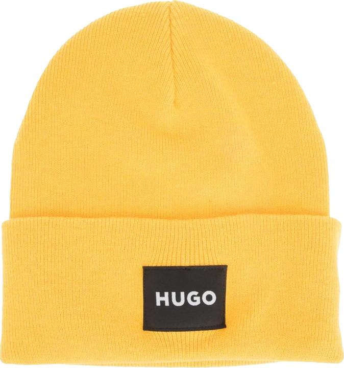 Actual product image HUGO Xevon Ribbed Turn Up Beanie