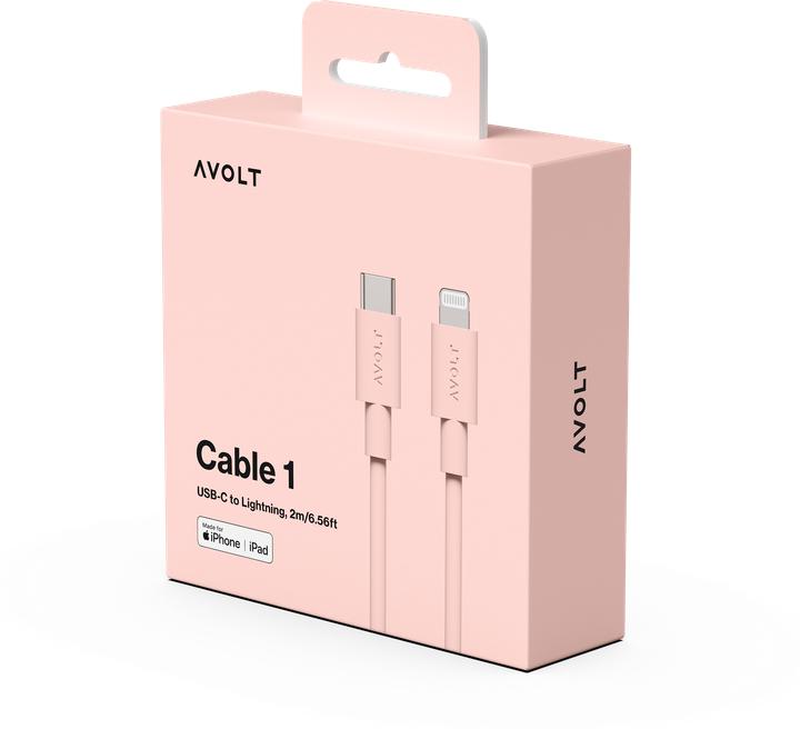 Produktbild Avolt USB C — Lightning (2 m, 60 W)
