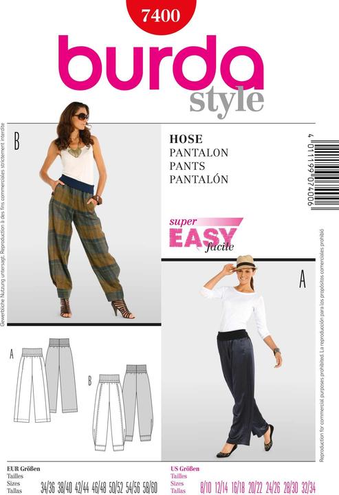 Patrons Pantalon