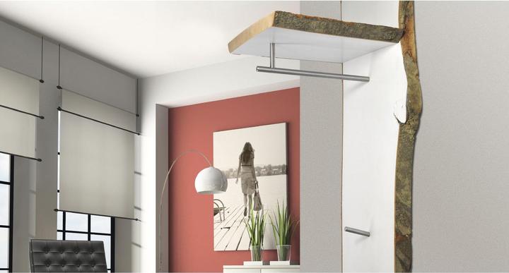 Produktbild Siro Garderobenstange Mut Breite 251 mm, Höhe 60 mm, Edelstahl fein geschliffen