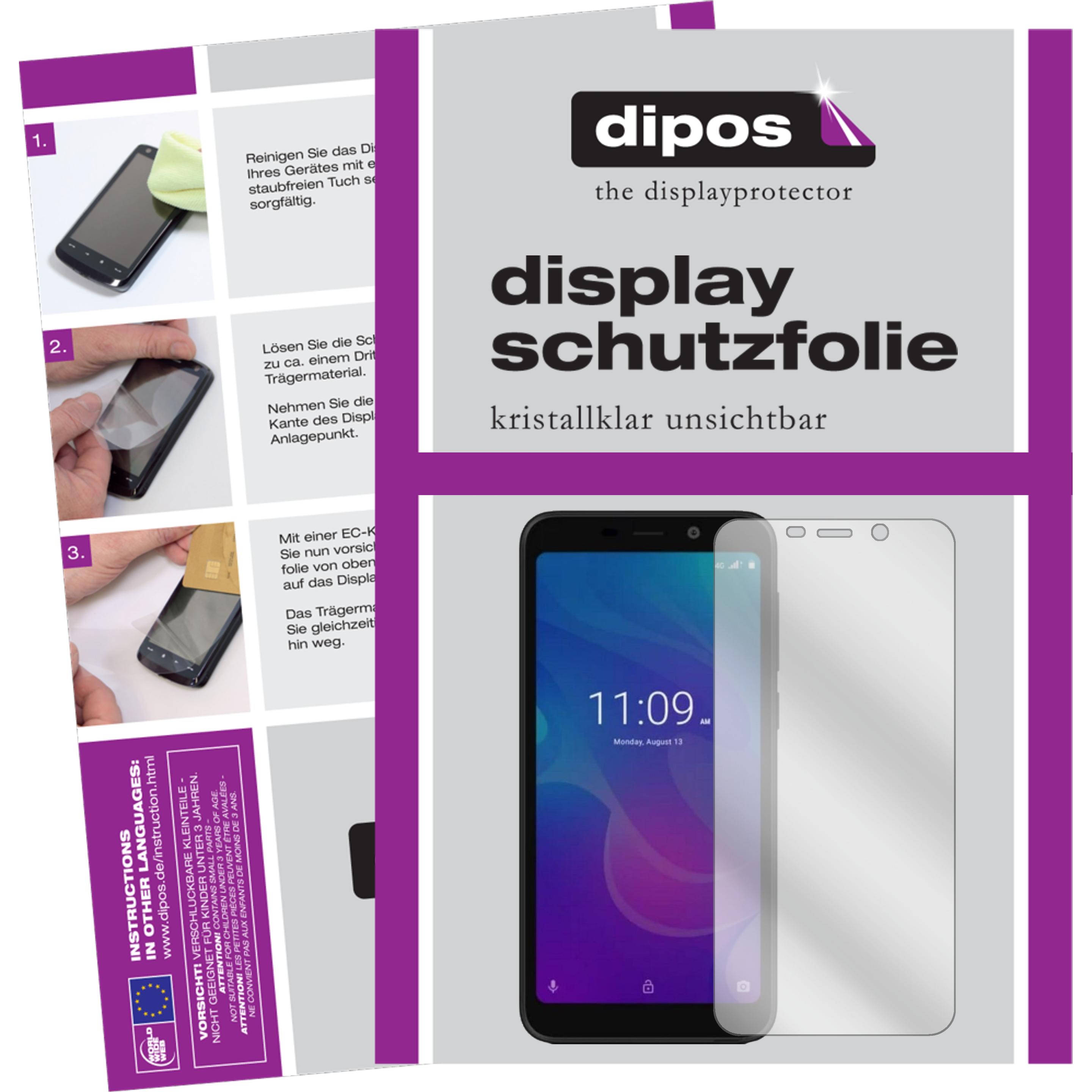 Dipos Displayschutzfolie Crystalclear (5 Stück, Meizu C9 Pro), Smartphone Schutzfolie, Transparent