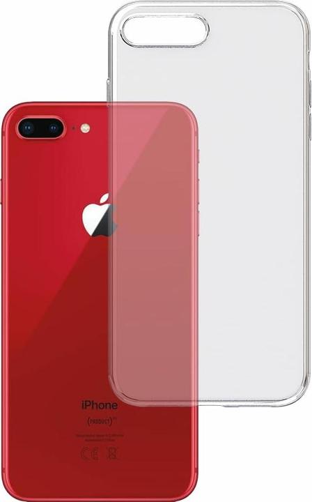 Produktbild 3MK Clear Case Back cover, Apple, iPhone 7 Plus/8 Plus, TPU, Transparent (Apple iPhone 7 Plus)