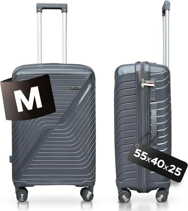 Actual product image DS-Lux Hartschalen Reisekoffer mit TSA Schloss (55 l)