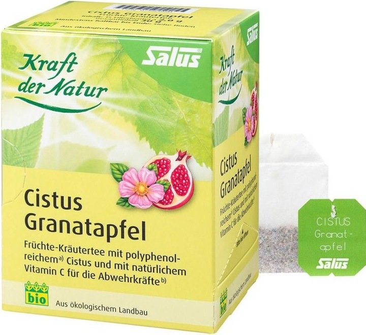 Actual product image Salus Cistus Granatapfel Tee Bio (63 g)