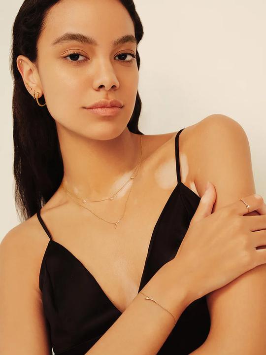 Produktbild Ania Haie Kette 14KT Afterglow (585er Gelbgold, 40 - 45 cm)