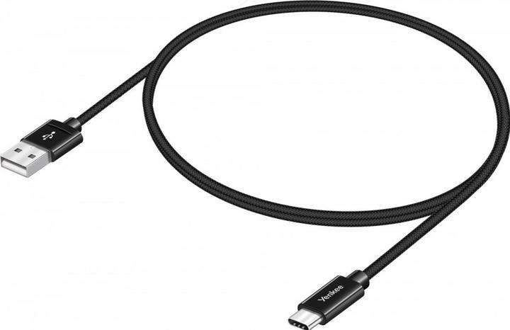 Produktbild Sencor USB-Kabel USB-A - USB-C 1 m Schwarz (YCU 301 BK) (1 m, USB 2.0)