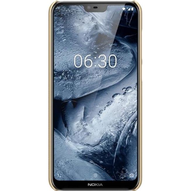Thumbnail - Nillkin Super Frosted Shield Series (Nokia 6.1 Plus), Smartphone Hülle, Gold