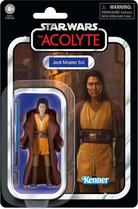 Actual product image Hasbro Star Wars: The Acolyte Black Series action figure Jedi Master Sol 15 cm