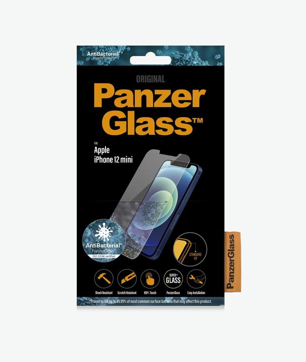 Produktbild PanzerGlass Screen Protector (1 Stk., Apple iPhone 12 mini)