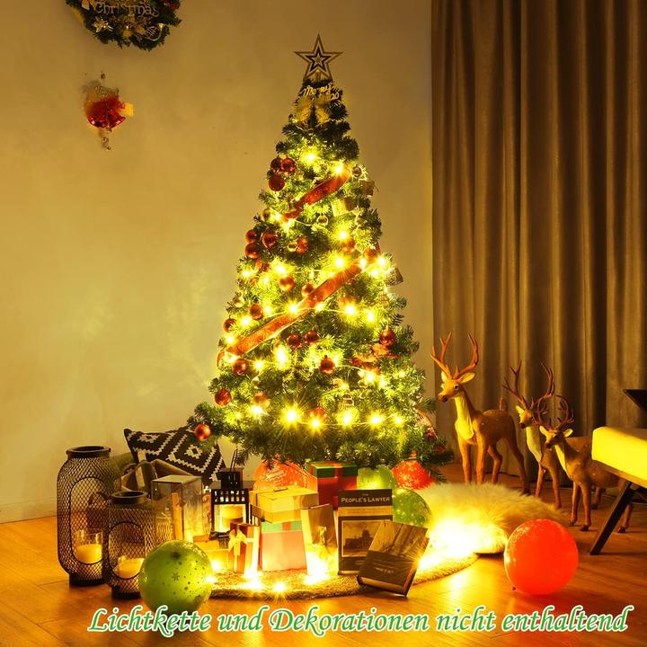 Actual product image Costway Artificial fir tree (210 cm)