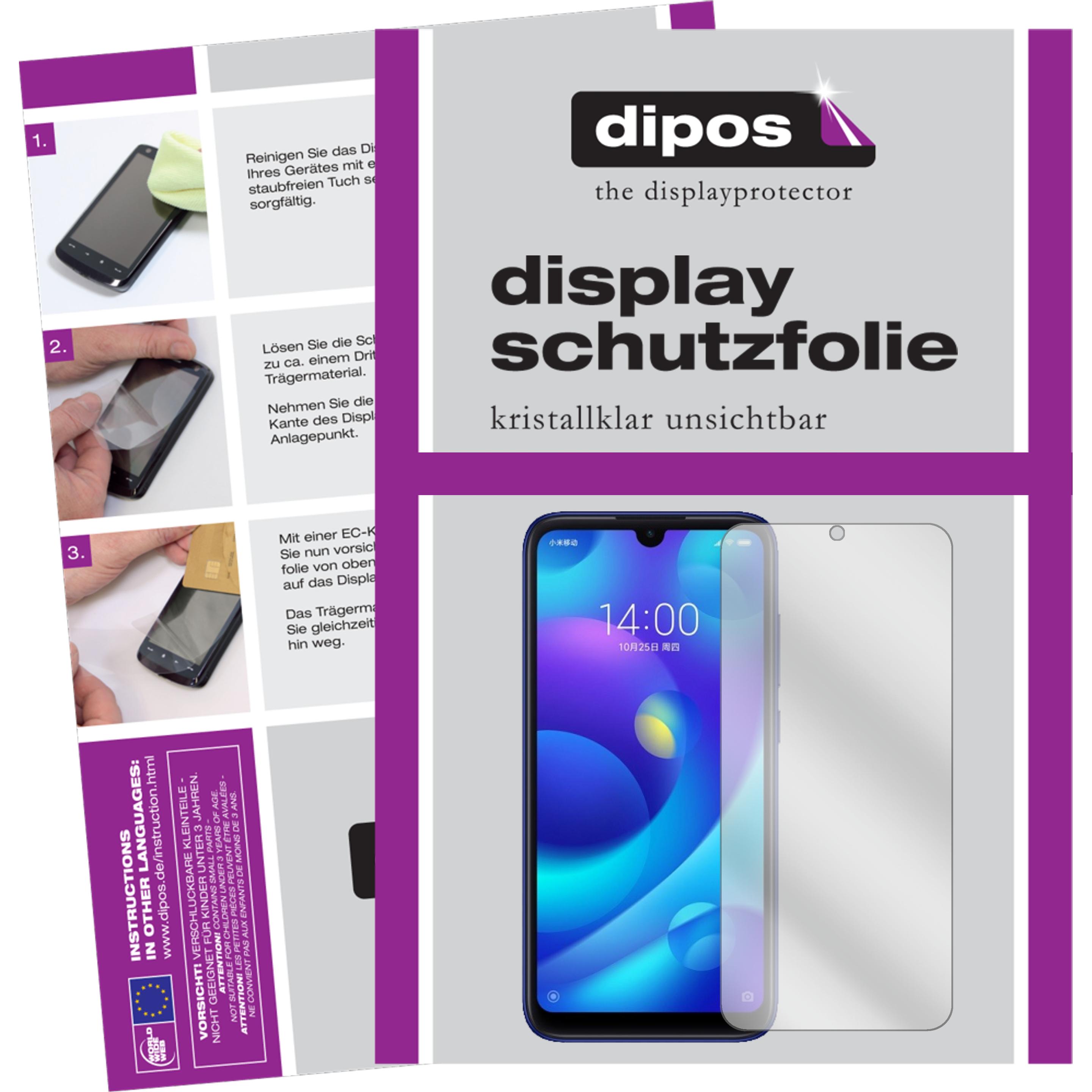 Dipos Displayschutzfolie Crystalclear (5 Stück, Xiaomi Mi Play), Smartphone Schutzfolie, Transparent