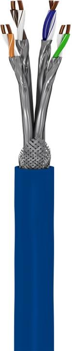 Produktbild Goobay CAT 7A Netzwerkkabel, S/FTP PiMF, blau (S/FTP, PiMF, CAT7a, 50 m)