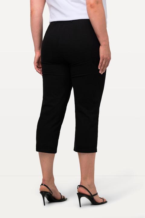 Produktbild Ulla Popken Hose Mony, wadenlang, Zipptaschen, Stretch (60)