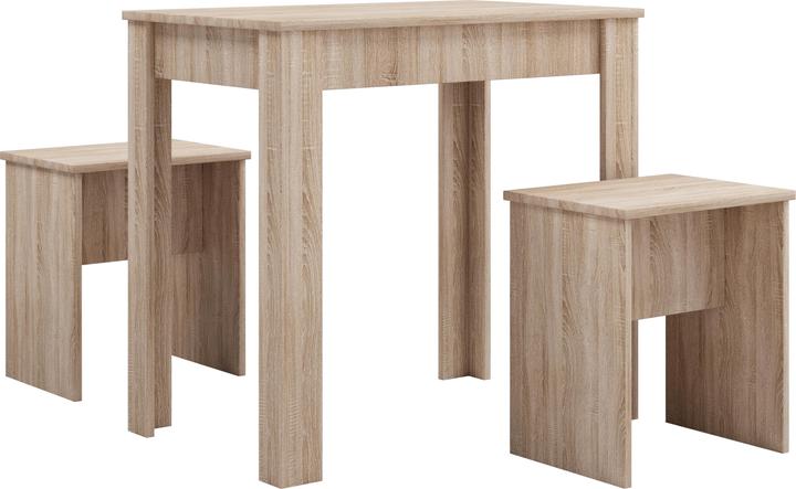 Produktbild VCM Essgruppe Tisch Hocker Esal L