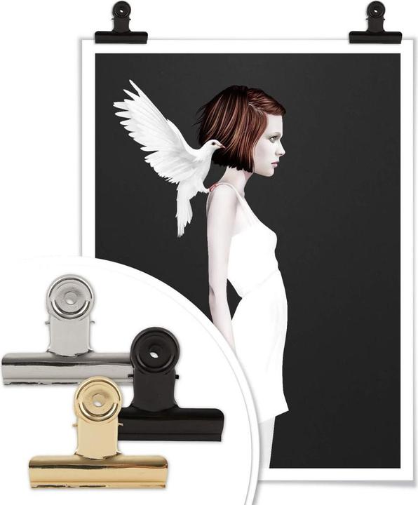 Produktbild Trenddeko Only you - Weisse Taube (30 x 40 cm)