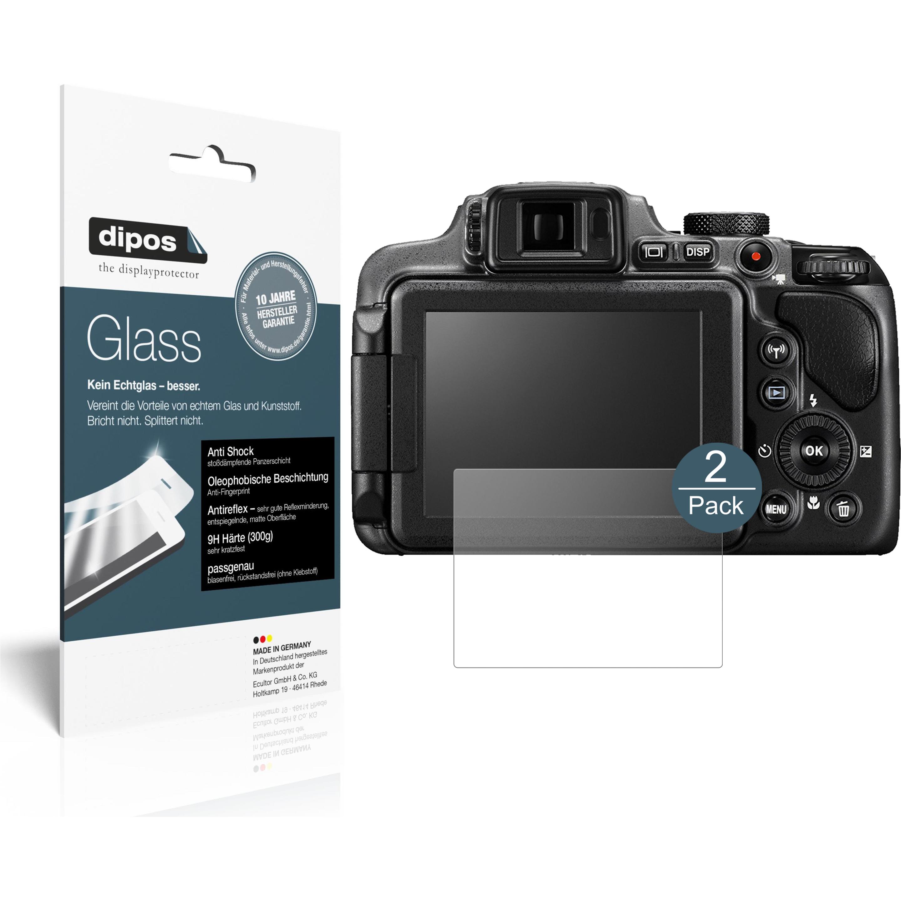 Dipos Displayschutz Anti-Shock (Displayschutz, Coolpix B600), Kameraschutz, Transparent