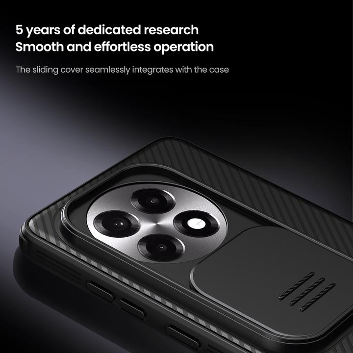 Actual product image OnePlus Back panel cover - Nillkin CamShield PRO Hard Case for 13R Black (OnePlus 13R)