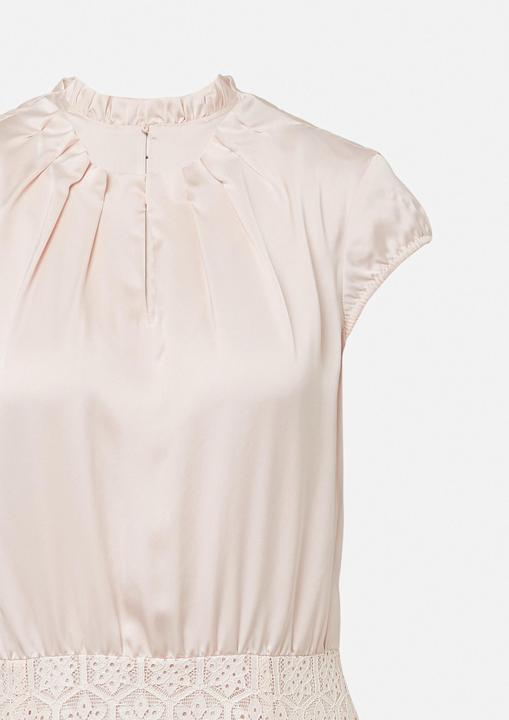 Actual product image Comma Kleid Kurzes Satinkleid mit Spitzen-Rock (32)