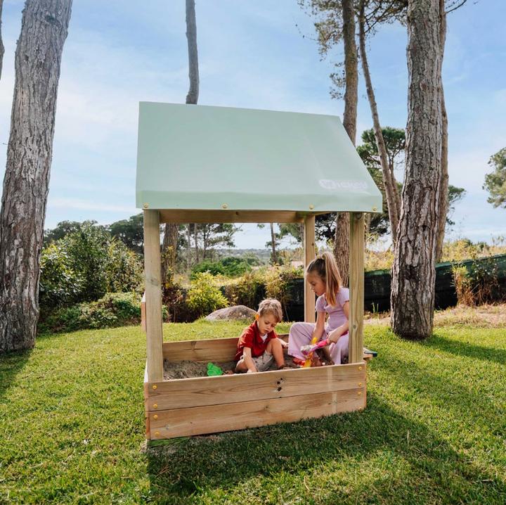 Actual product image Wickey Sandkasten mit Dach Dinky