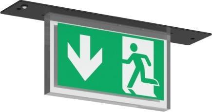 Actual product image RZB LED emergency light