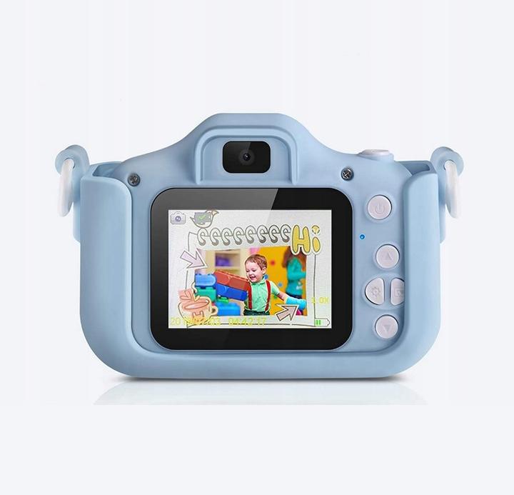 Actual product image Extralink Kids Camera H29 Single Blue | Digital Camera | 1080P 30fps, 2.0" Display