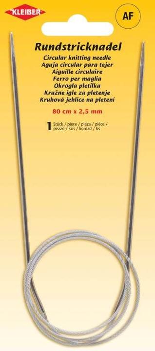 Actual product image Kleiber Circular knitting needle, 800 mm x 2.5 mm