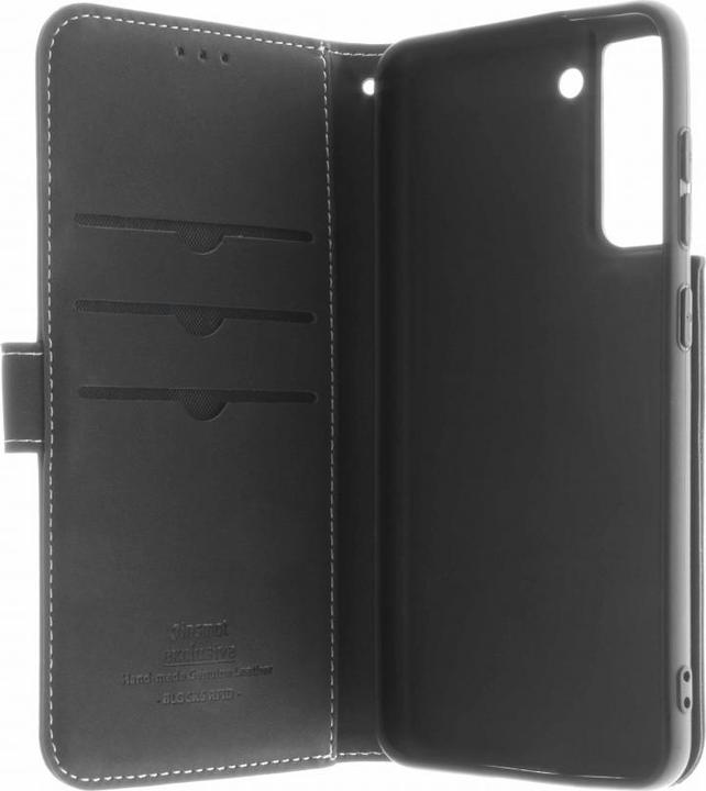 Produktbild Insmat 650-3033 mobile phone case (6.4") Folio Black (Samsung Galaxy S21 FE)