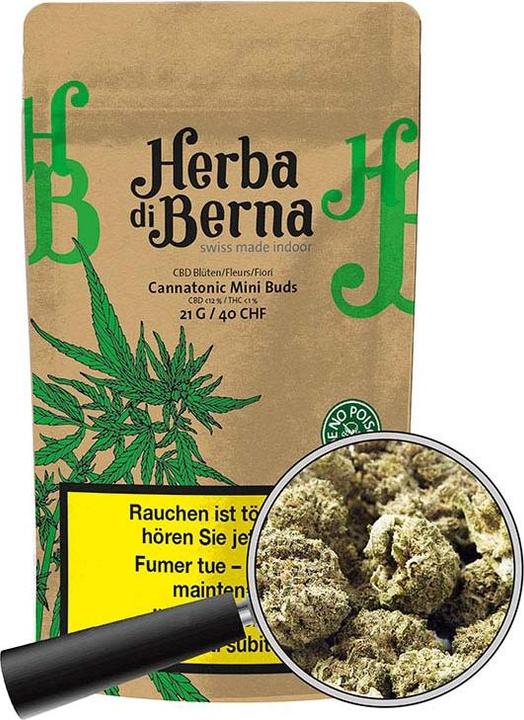 Produktbild Herba di Berna Cannatonic Indoor Mini Buds (21 g, Indoor)