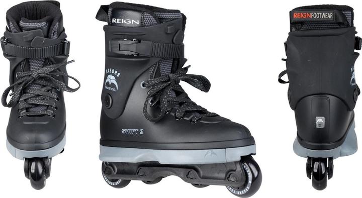 Actual product image Razors Inline skates Shift 2 Black / Grey 2023 (38.5)
