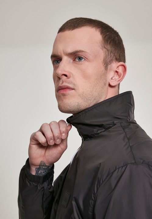 Actual product image Urban Classics Stand Up Collar Pull Over Jacket Men (L)